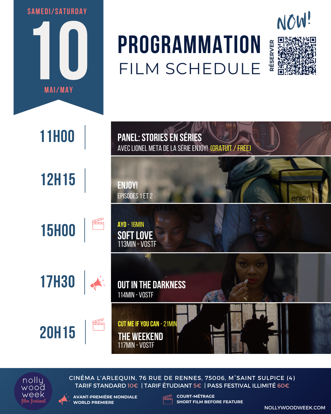 samedi programme